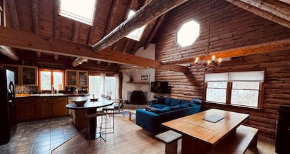 Catskill Luxury hirsimökki 12 eristäytynyt aaria kanssa Creek