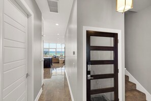 Interior - Sandcastle 🌊 Beachfront Townhome | Viking Kitchen, Steam Spa, Elevator + Views (Pensacola Beach)