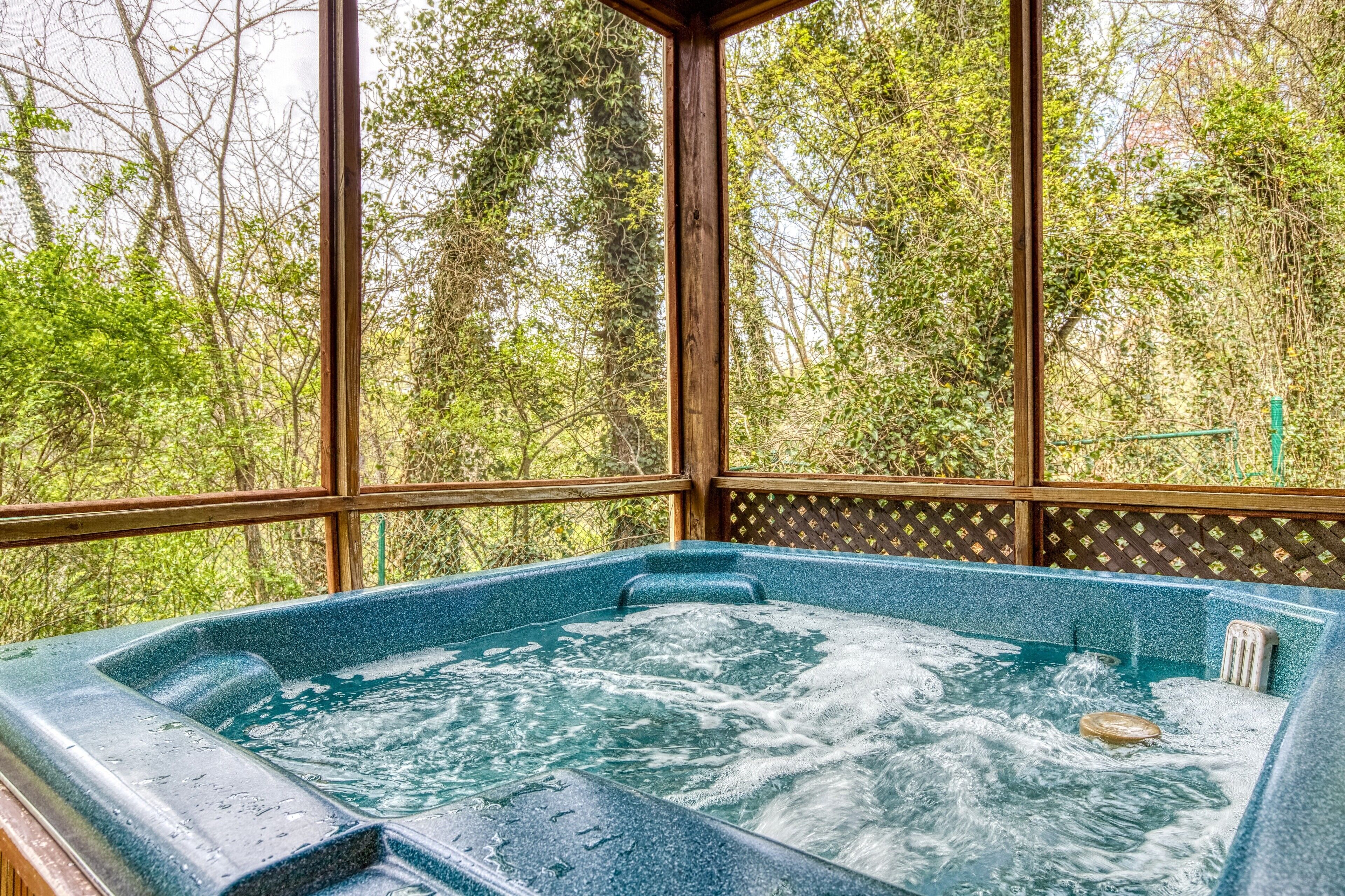 Bain à remous extérieur