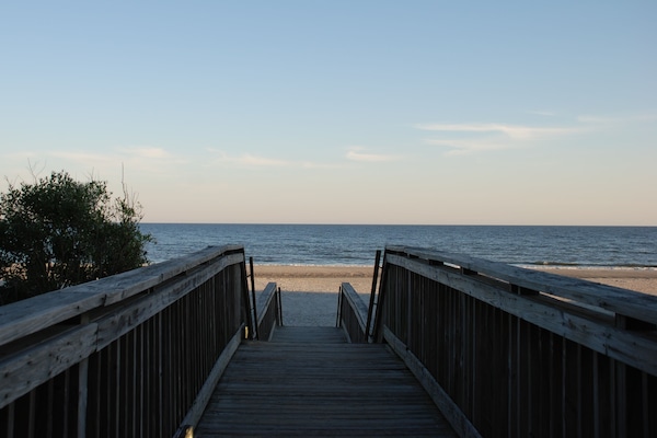 One of the accesses to the 1/2-mile of beach exclusive to Kingston Plantation!