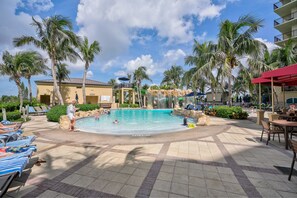 Outdoor pool, a heated pool - Lagoon Pool View Suite • Oceanfront Resort • Singer Island (Riviera Beach)