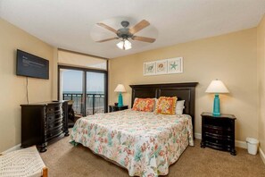 5 bedrooms, iron/ironing board, free WiFi, bed sheets - Oceanfront South Wind Unit 706: Spacious 5-Bedroom Condo in Myrtle Beach (Myrtle Beach)
