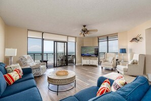 Smart TV - Oceanfront South Wind Unit 706: Spacious 5-Bedroom Condo in Myrtle Beach (Myrtle Beach)