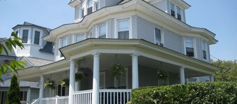 Family Vacation Home in Avon- Half a Block From the Beach with Ocean View Porch