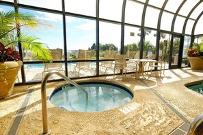 Indoor pool, outdoor pool