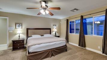 5 bedrooms, iron/ironing board, travel crib, free WiFi