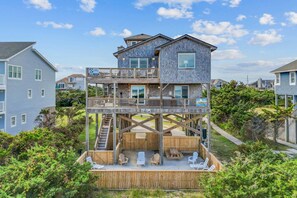 Exterior - Oceanfront Home w/ Pool, Hot Tub, Game Room, Community Pool & Tennis/Pickleball (Avon)