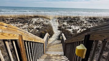 Aan het strand, ligstoelen aan het strand