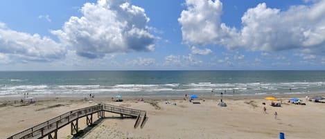 Aan het strand