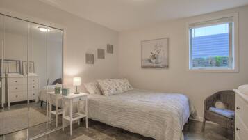 2 quartos, camas com colchões de espuma com sistema de memória