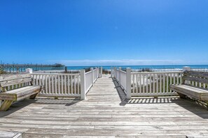 Property grounds - Against The Wind A, Oceanfront Home, Amazing Pier View, Duplex (Garden City Beach)