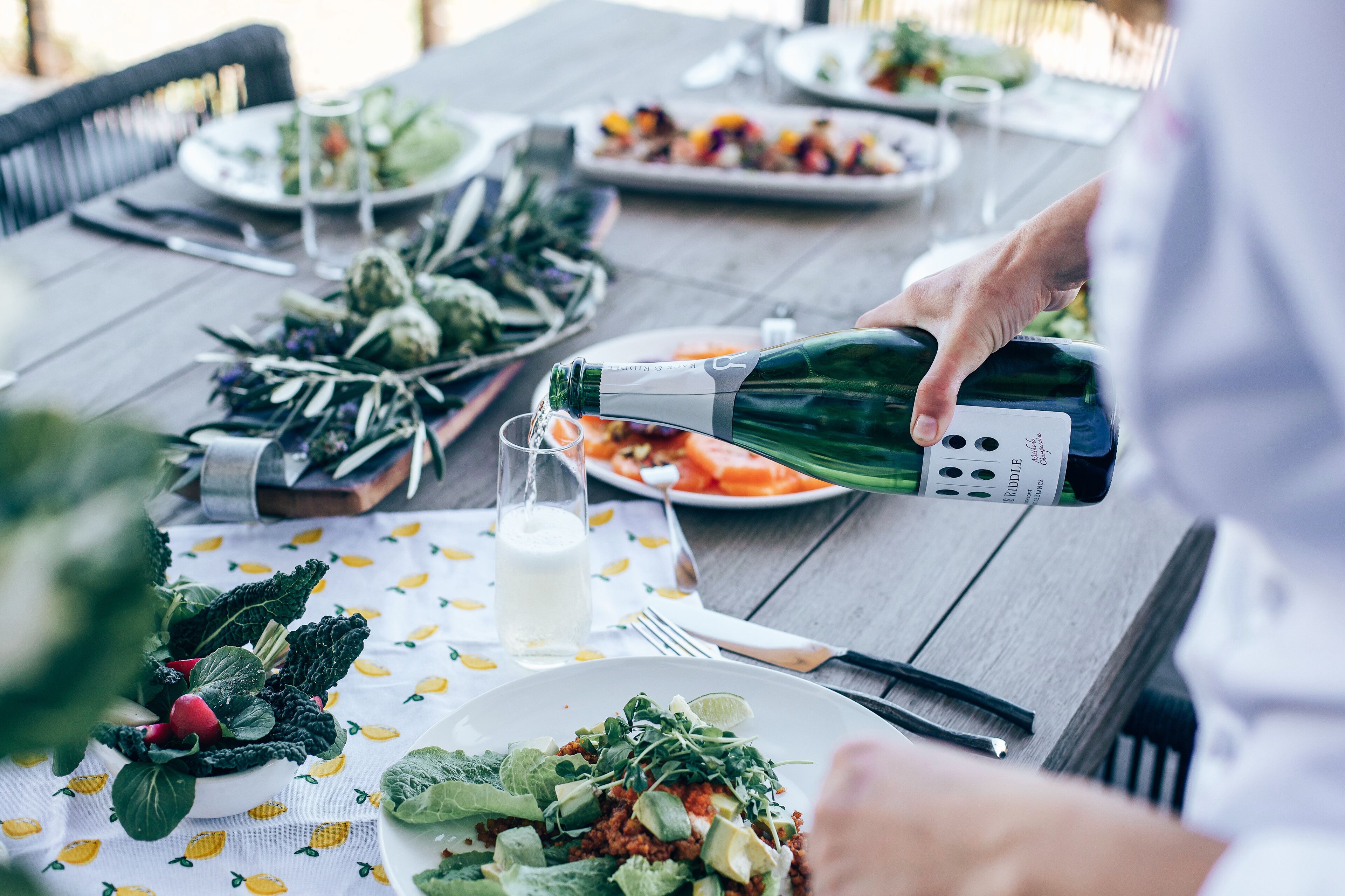 Farm to table inspired meals by professional chefs
