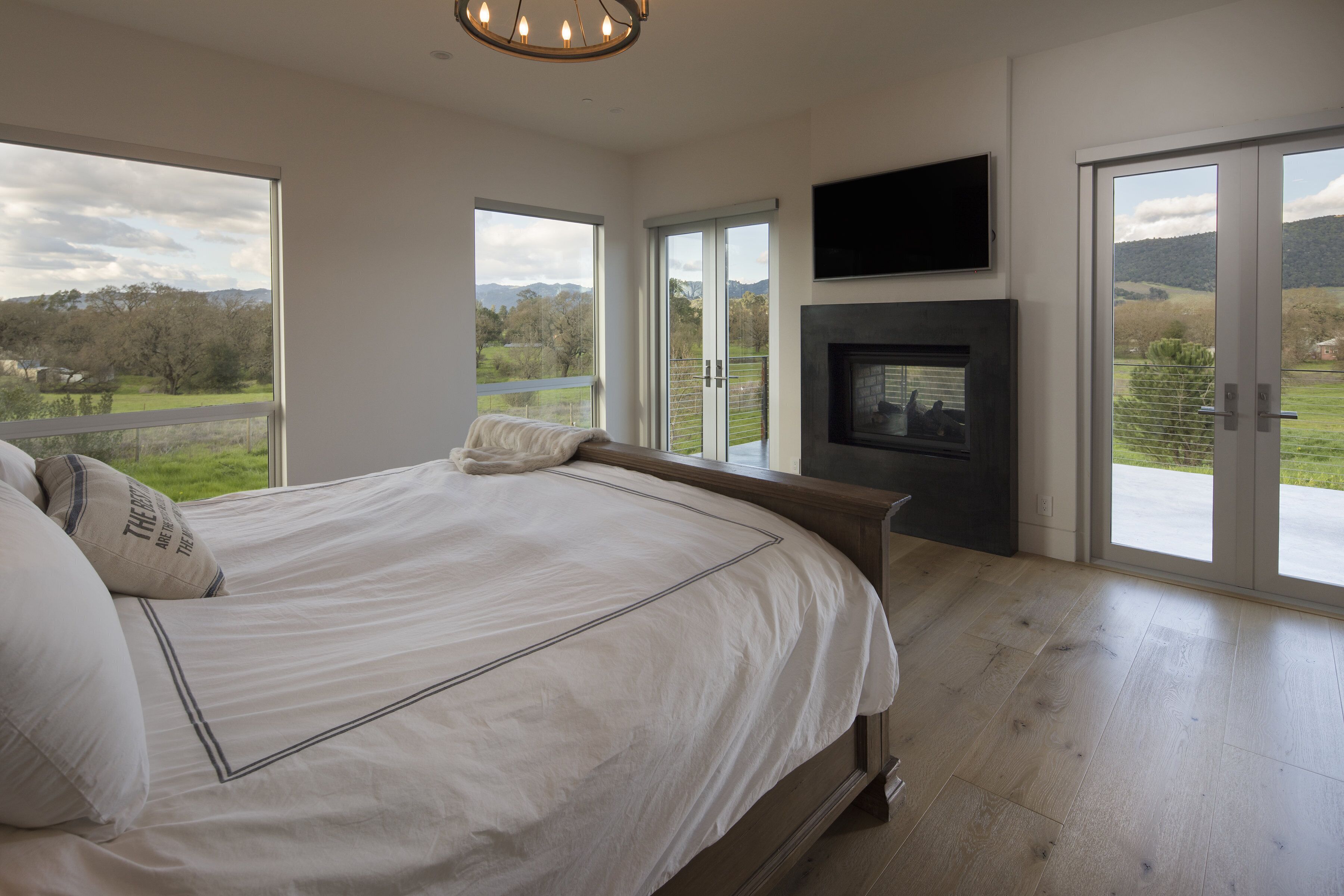 Wine country luxury including private chef and private resort amenities 