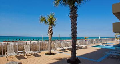 Beachfront Luxury! Beach Chairs Included! Right on the Beach!