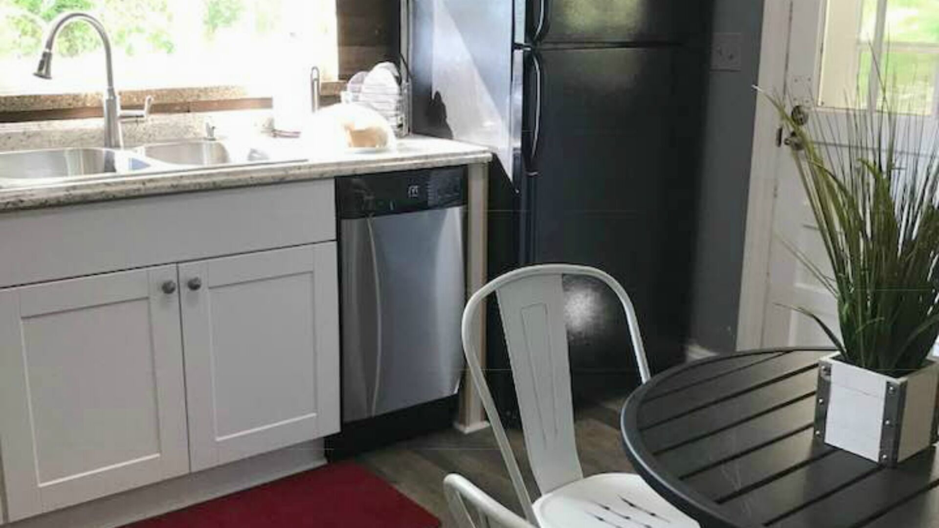 Old Woodland Acres "Industrial-Rustic" Cottage