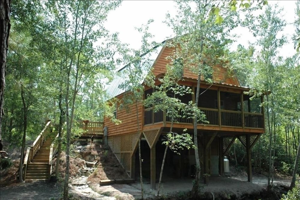 Secret Romantic Cabin of South Carolina Big Green Egg Grill Sleeps 4