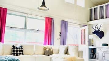 Télévision, cheminée, Netflix, services de streaming