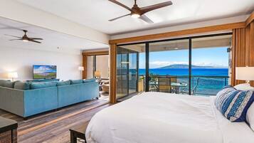 2 soverom, strykejern/-brett, reiseseng for barn og wi-fi (inkludert)