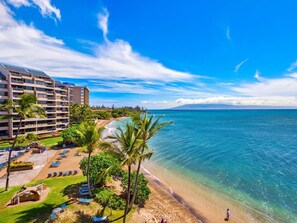 Accommodatie ligt op het strand