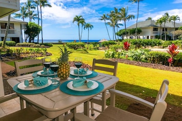 Spacious private Lanai with Beautiful ocean view!