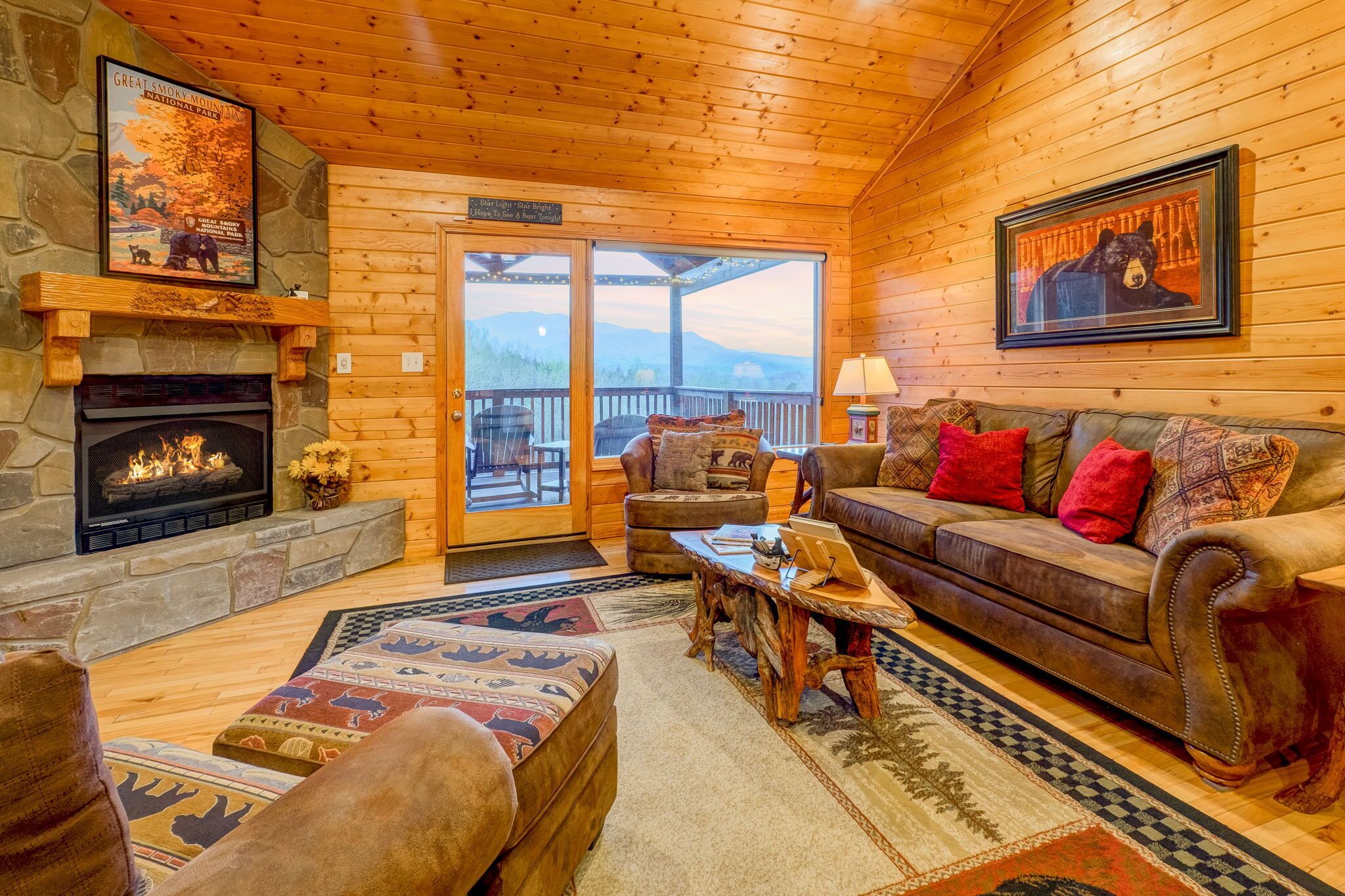 Moonbeams & Star Dreams... A Spectacular Mountain View