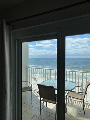 Interior - One Bedroom, one bath Beachfront renovated Condo available August and Fall. (Gulf Shores)
