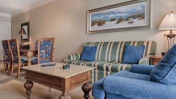 TV, DVD player, table tennis