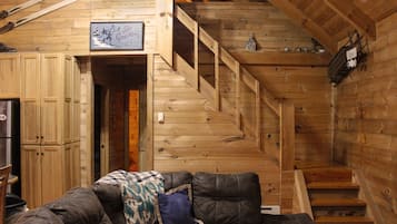 TV, fireplace, DVD player