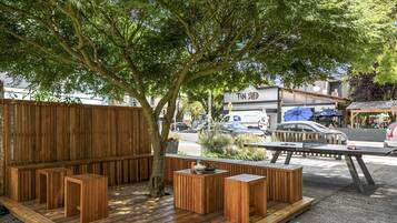 Opções para refeição ao ar livre