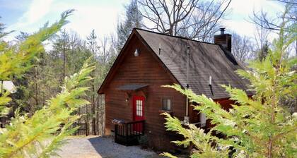 Yksityinen Cozy Cabin / WiFi & Liinavaatteet Edellyttäen / Sydämen muotoinen Jaquzzi Tub