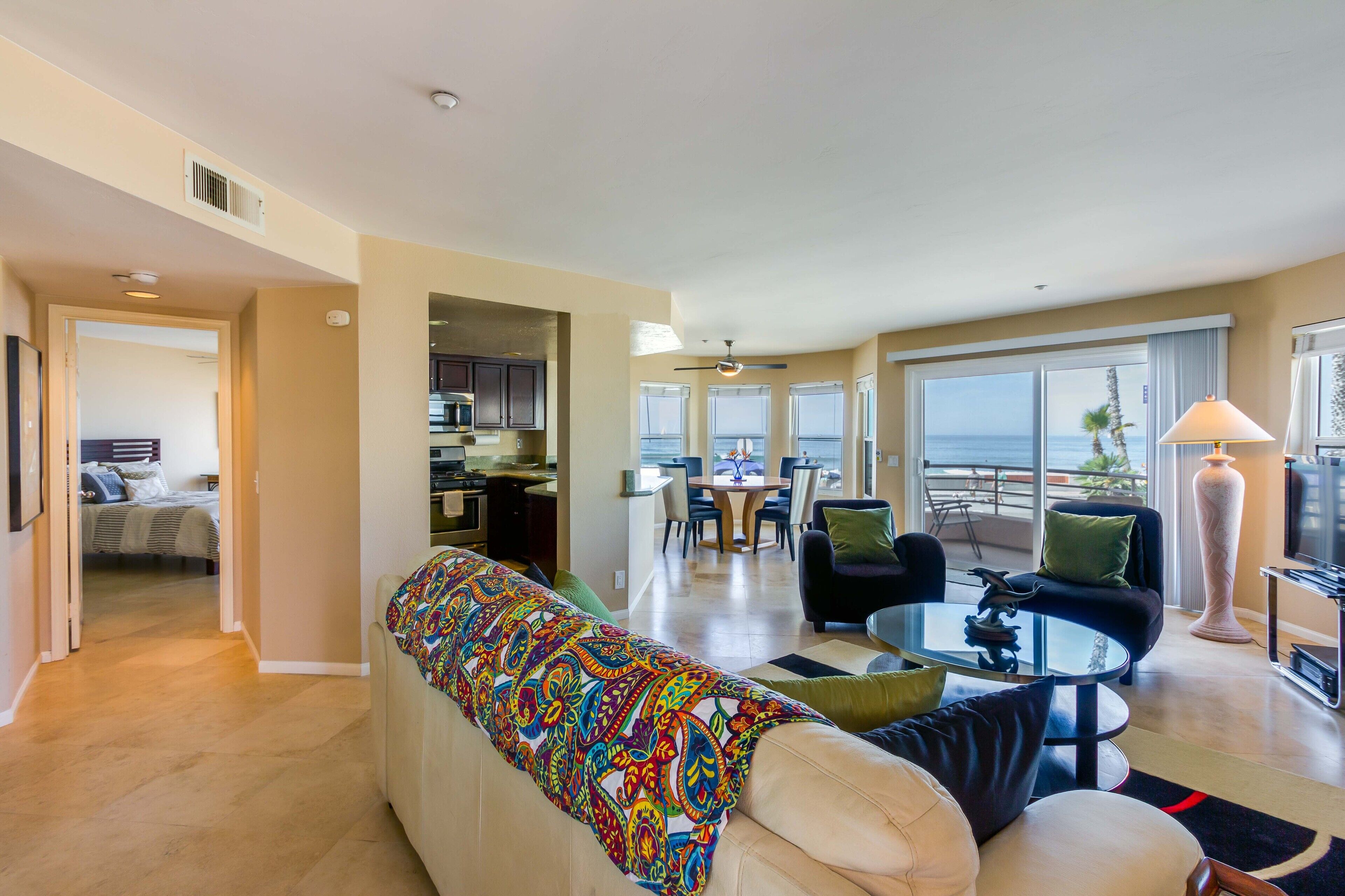 This Beautiful Place Is To Enjoy The Ocean. Walk Out Of  Condo And On To Beach.