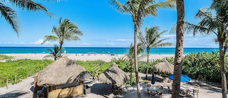 ビーチ、ビーチタオル