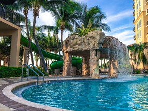 A heated pool - Palm Beach Singer Island Resort & Spa Luxury Suites 1/1 Ocean View (Riviera Beach)