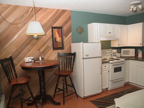 Fridge, microwave, oven, stovetop - Romantic, pet-friendly waterfront suite; close to amenities, trails & beaches. (Ucluelet)