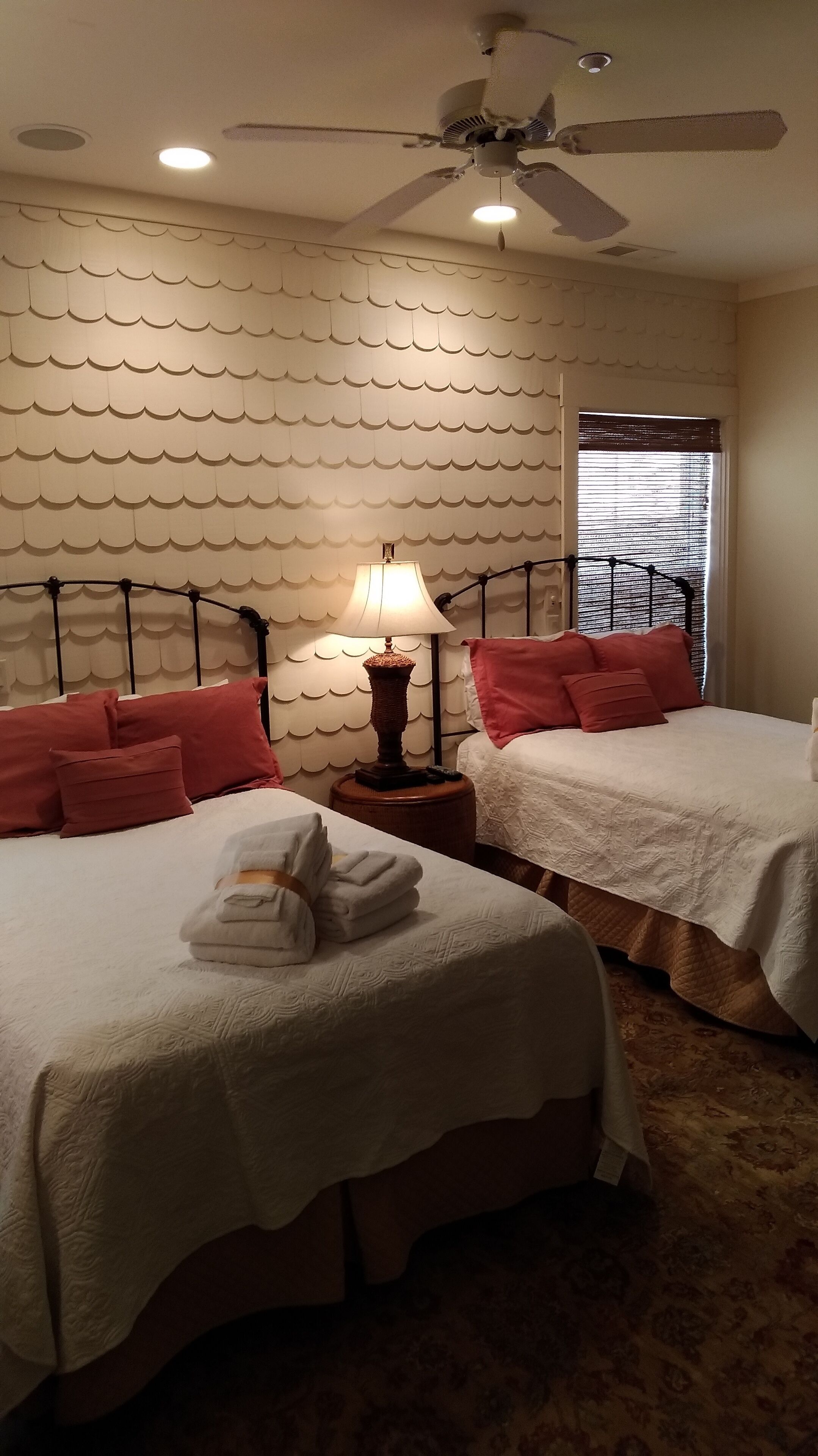 Second Floor Guest Bedroom One With Two Queen Beds