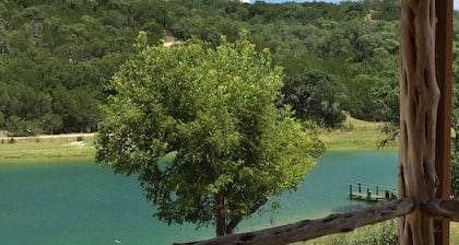 Mimi's Mansion At Stacy Ranch, Cabin On 120 Acres Between Ingram & Hunt, Tx