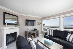 スマートテレビ、DVD プレーヤー、書庫