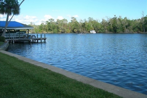 View of river heading towards spring.