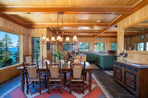 Dining - Rubicon Retreat-Spectacular-on the West Shore of Lake Tahoe
 (Rubicon Bay)