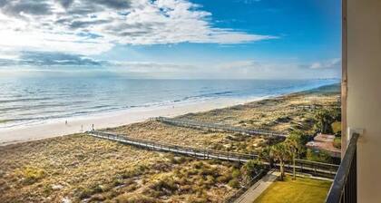 Amelia South F-6 Oceanfront Condo Parveke
