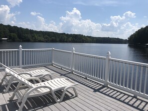 Terrace/patio - Lake Escape - Updated 2024 - Unobstructed Views at our Family-Friendly Retreat! (Bracey)
