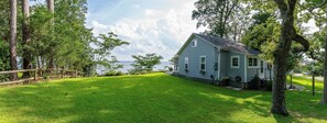 View of the Neuse River from side yard