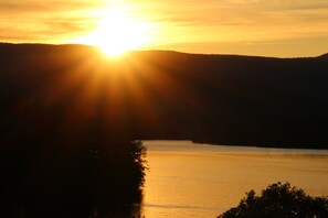 Exterior - Spectacular Squam Lake, NH 6 BR House-tennis/pickle court, dock, private beach (Moultonborough)