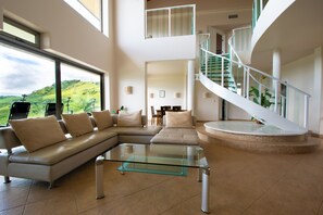 Smart-TV, Kamin, Drucker