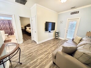 Smart TV, video games, DVD player, books