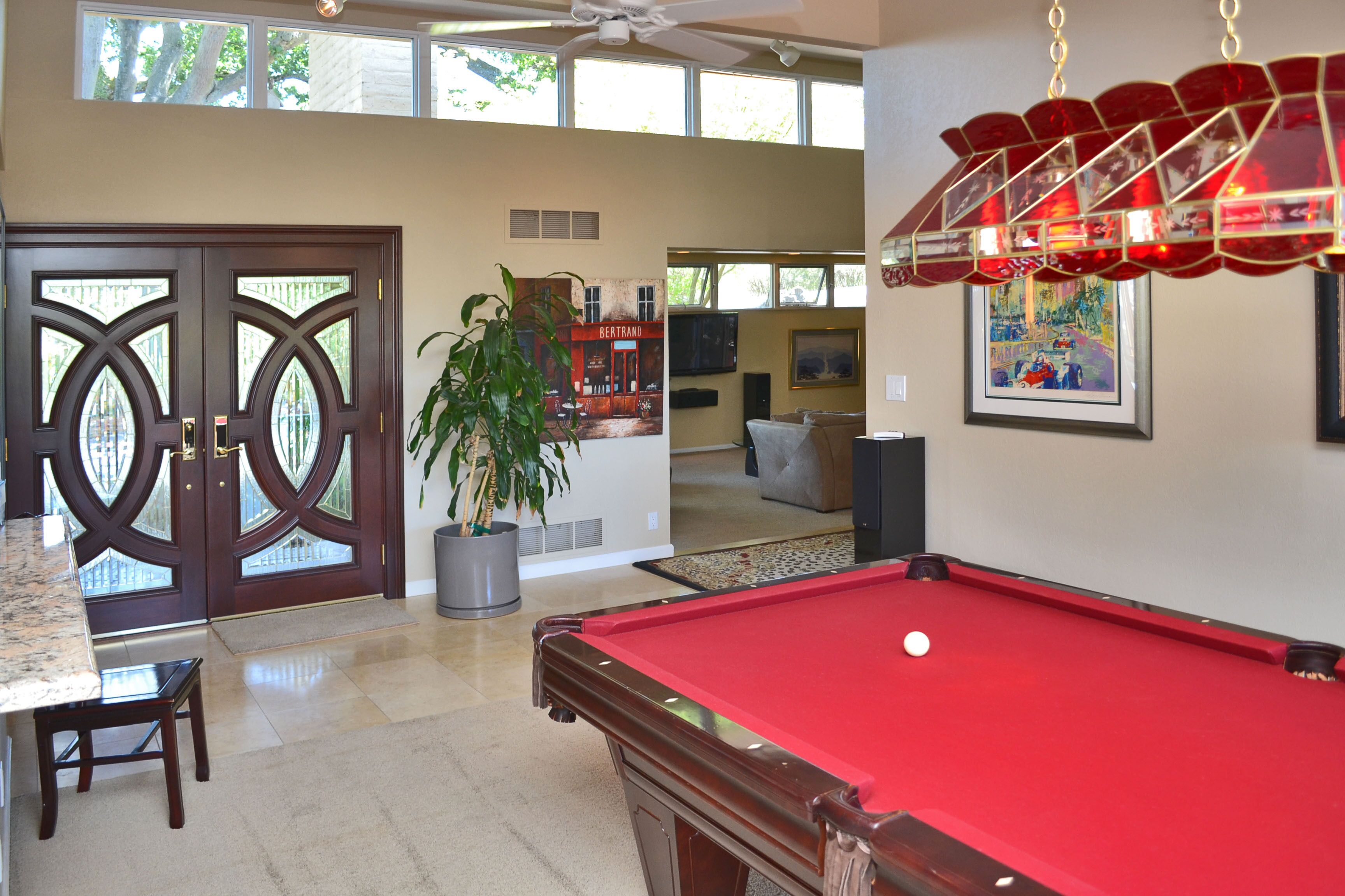 Front entry and Foyer