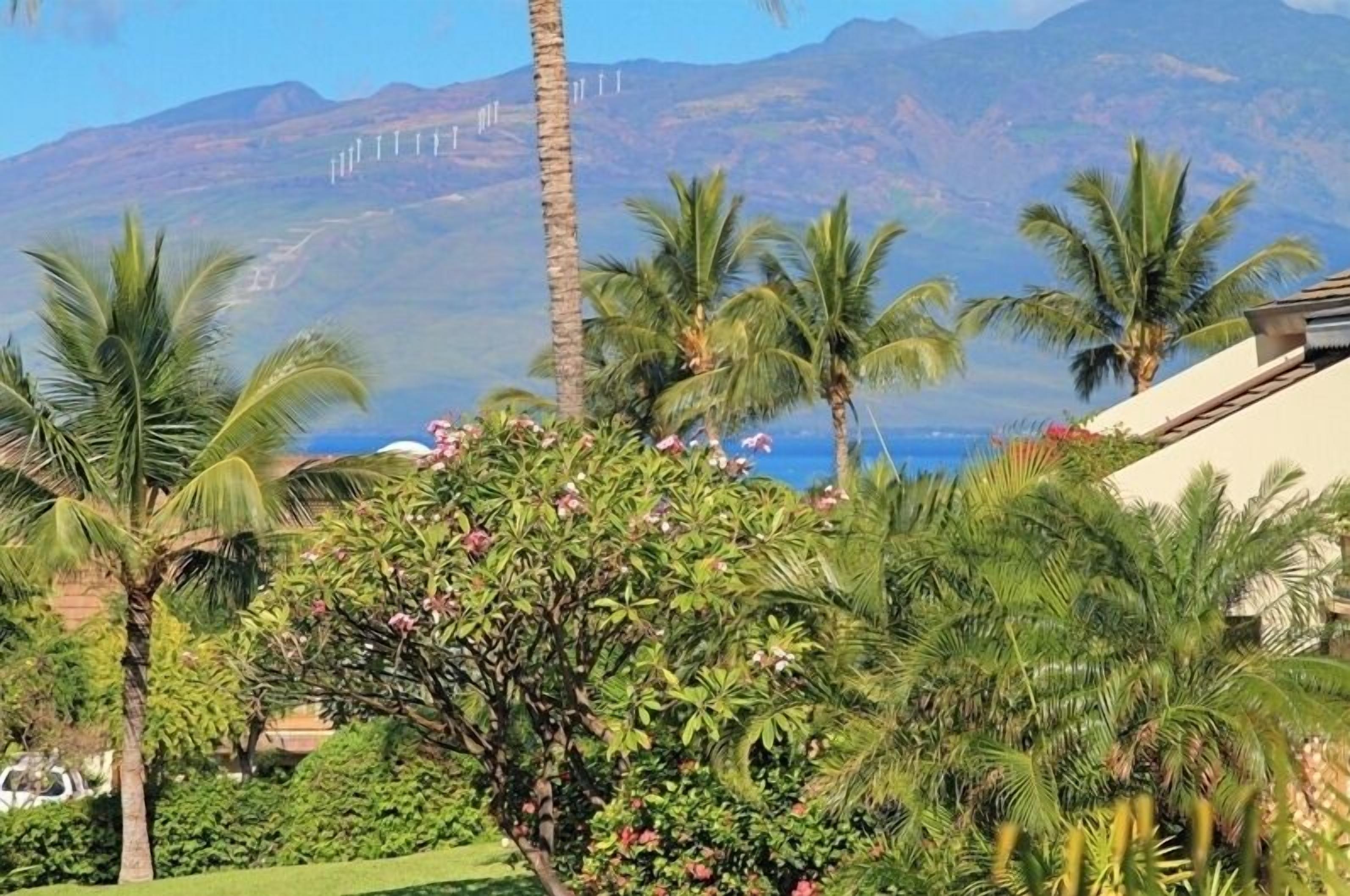 View of West Maui Mtns from Lanai