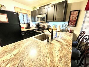 Fridge, microwave, oven, stovetop - Stay just 150' from Avalanche Ski Lift at Summit Condos - Contact Free Check In (Somerset)