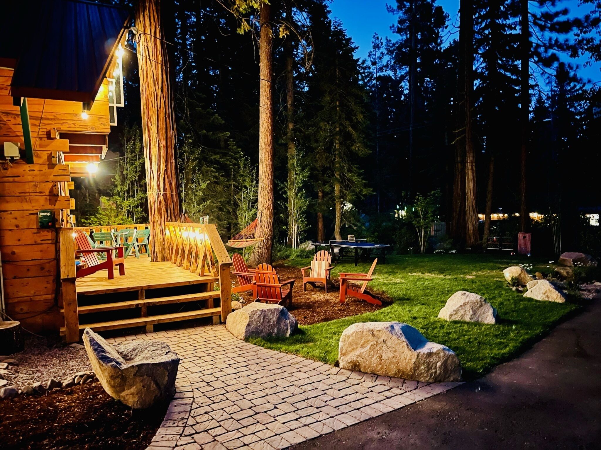 Enjoy the quiet evenings under the stars.