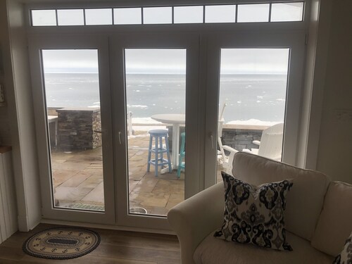 Nouveau Custom Seaside Getaway Watch toute l'année Baleines Voiliers Couchers de soleil 